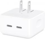 Apple 35W Dual USB-C Port Compact Power Adapter: Fast and Convenient Charging, T...
