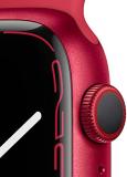 Apple Watch Series 7 [GPS + Cellular 45mm] Smart watch w/ (PRODUCT)RED Aluminum Case with (PRODUCT)RED Sport Band. Fitness Tracker, Blood Oxygen & ECG Apps, Always-On Retina Display, Water Resistant