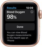 Apple Watch Series 6 (GPS, 40mm) - Gold Stainless Steel Case with Pink Sport Band (Renewed)