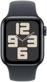 Apple Watch SE (2nd Gen) [GPS 40mm] Smartwatch with Midnight Aluminum Case with Midnight Sport Band S/M. Fitness and Sleep Trackers, Crash Detection, Heart Rate Monitor, Retina Display