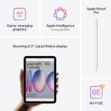 Apple iPad mini (A17 Pro): Apple Intelligence, 8.3-inch Liquid Retina Display, 128GB, Wi-Fi 6E, 12MP Front/12MP Back Camera, Touch ID, All-Day Battery Life — Space Gray