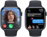 Apple Watch Series 9 [GPS + Cellular 45mm] Smartwatch with Midnight Aluminum Case with Midnight Sport Band M/L. Fitness Tracker, ECG Apps, Always-On Retina Display
