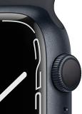 Apple Watch Series 7 [GPS 45mm] Smart Watch w/Midnight Aluminum Case with Midnight Sport Band. Fitness Tracker, Blood Oxygen & ECG Apps, Always-On Retina Display, Water Resistant