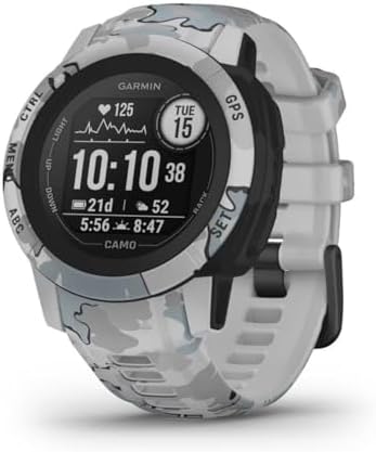 Garmin Instinct 2S Camo Edition Multi-GNSS GPS Smartwatch (Mist Camo) (Renewed)