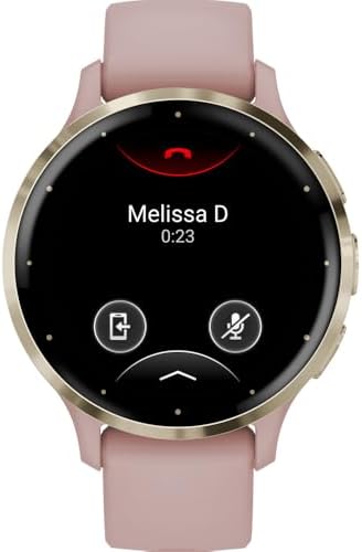 Garmin Venu 3 Slate Stainless Steel Bezel AMOLED Smartwatch, 45mm Black Case, 010-02784-01 - Bundle w/Deco Essentials 22mm Milanese Bands, Dock and Dust Cover