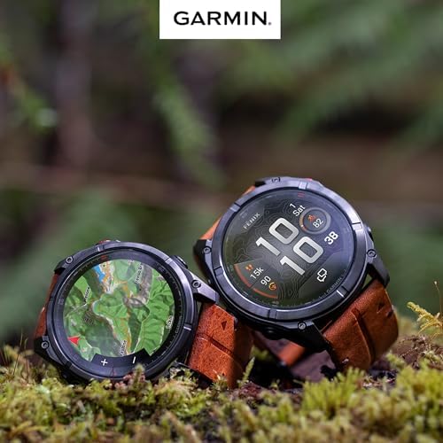 Garmin Fenix 8 Pro 51mm MicroLED Premium Multisport GPS Smartwatch, Sapphire Lens, Carbon Gray DLC Titanium, inReach Technology LTE & Satellite Connectivity, Built-in Flashlight Bundle