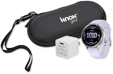 Garmin 41mm Venu 4, Advanced Fitness Tracker GPS Smartwatch,1.2" AMOLED Display, Built-in Flashlight Watch Bundle
