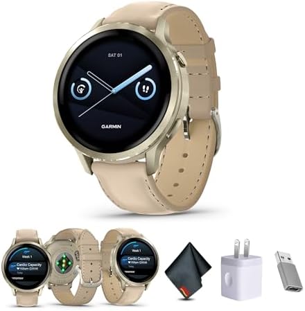 Garmin Venu 4, 41mm, Advanced Fitness Tracker GPS Smartwatch, 1.2