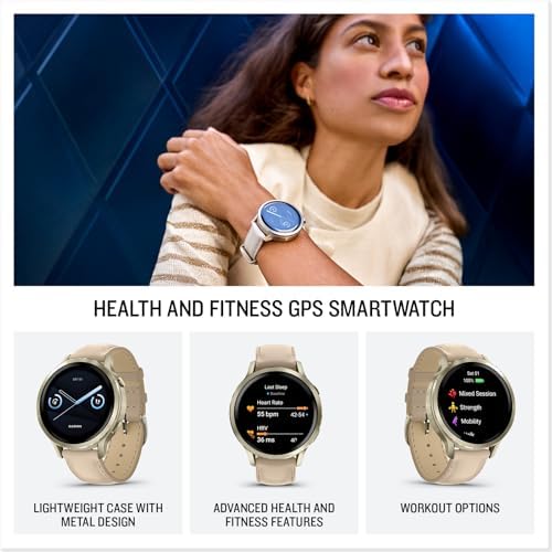 Garmin Venu 4, 41mm, Advanced Fitness Tracker GPS Smartwatch, 1.2