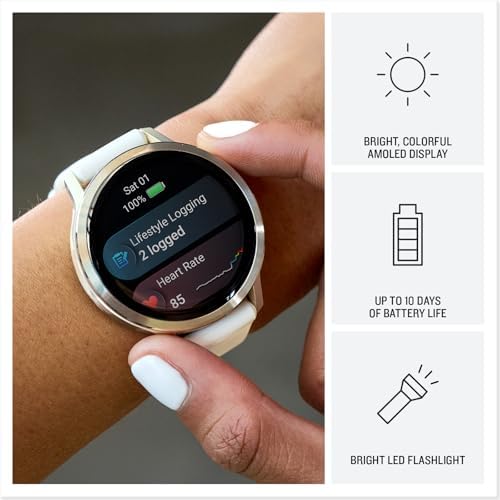 Garmin Venu 4, 41mm, Advanced Fitness and Multisport Tracker GPS Smartwatch, 1.2