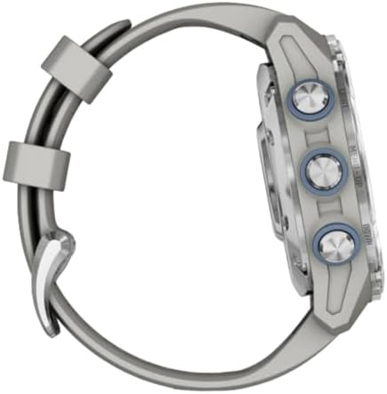 Garmin Descent Mk3 Watch Style-Dive Computer with Built-in ABC Sensors Customizable Dive Modes (43mm, Steel/Fog Gray) Bundle (2 Items)