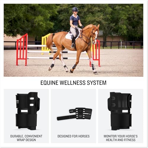 Garmin Blaze Equine Wellness System, Easy-to-Use Tail Wrap and Sensor, Health & Wellness Insights
