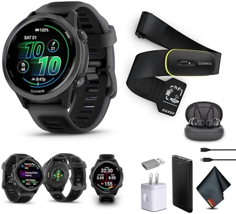 Garmin Forerunner 570 Running Smartwatch, 42MM WiFi, GPS Fitness Smart Watch for...