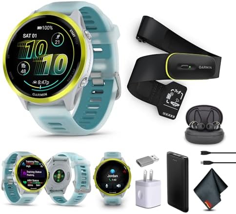 Garmin Forerunner 570 Running Smartwatch, 47MM WiFi, GPS Fitness Watch for Men a...