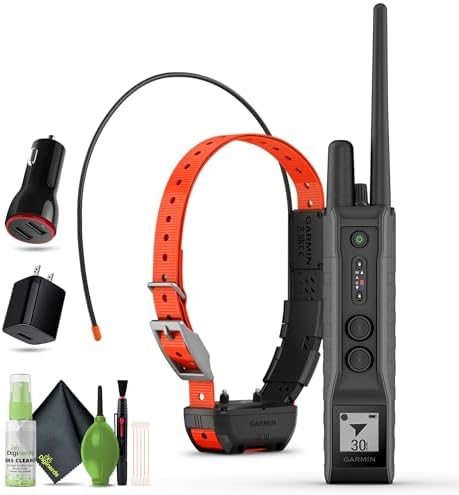 Garmin Pro 550 Plus, Handheld + Garmin Alpha TT25 Dog Collar + Cleaning kit + US...