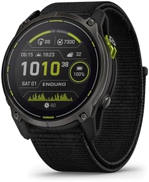 Garmin Enduro 3 GPS Smartwatch 51mm Solar Sapphire, Ultra Battery Life, Mapping,...