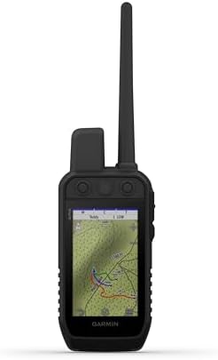 Garmin Alpha 200 Plus, Rugged GPS Handheld, Track and Train Up to 20 Dogs, Sunl...