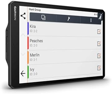 Garmin Alpha XL, in-Vehicle Dog Tracking GPS Navigator, Track and Train Up to 20 Dogs, Pairs Directly to Your Compatible Dog Collars and Handhelds