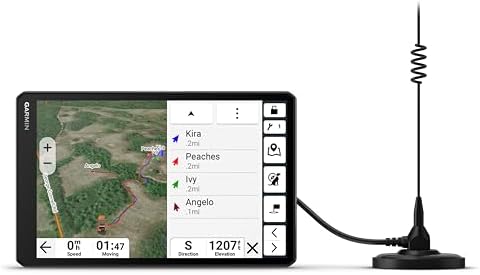 Garmin Alpha XL, in-Vehicle Dog Tracking GPS Navigator, Track and Train Up to 20 Dogs, Pairs Directly to Your Compatible Dog Collars and Handhelds