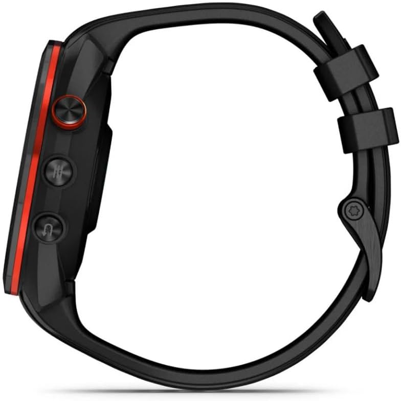 Garmin 010-02746-02 Approach S70 47 mm Premium GPS Golf Watch, Black Band Bundle with Deco Essentials 2-Pack Screen Protector, 7-in-1 Multi-Function Golf Tool and Zippered Iron Head Covers Set