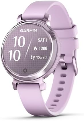 Garmin Lily 2, Small and Stylish Smartwatch, Hidden Display, Patterned Lens, Up ...