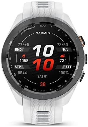 Garmin Approach S70, Premium GPS Golf Watch, (Renewed)