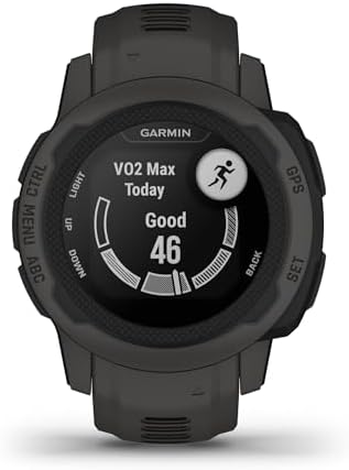 Garmin G010-N2563-00 Instinct 2S 40 mm Fiber-Reinforced Polymer Smartwatch, Grap...