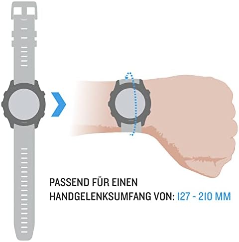 Garmin Quickfit Strap 26mm Fits X Models Fenix Series, Quatix Series, Instinct 2; Epix Pro 51mm, Enduro (2), D2 Mach1 Pro, Descent Mk1/ Mk2/ Mk3i-51mm, Tactix Series