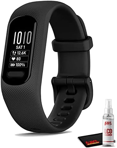 Garmin vivosmart 5 Fitness Tracker (Black) Heart Rate Monitor & Sleep Tracker - ...