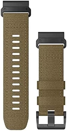Garmin QuickFit 26mm Replacement Watch Band, Coyote Tan Nylon Band