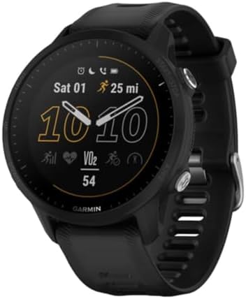 Garmin 010-02638-10 Forerunner 955, GPS Running Smartwatch, Tailored to Triathl...