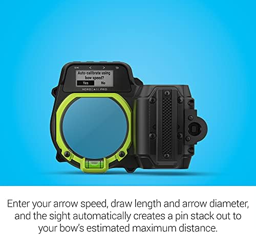 Garmin Xero A1i PRO Bow Sight, Right-Handed Auto-ranging Digital Sight with Microadjustments for Elevation, Windage and More