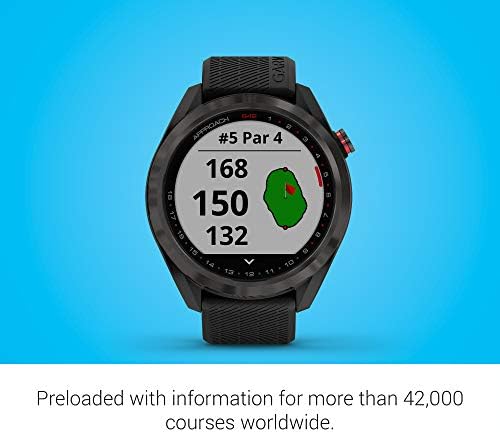 Garmin Approach S42, GPS Golf Smartwatch, Lightweight with 1.2