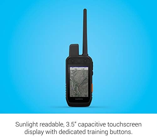 Garmin Alpha 200i Dog Tracking Handheld, Utilizes inReach Technology, Sunlight-readable 3.6