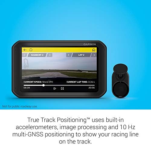 Garmin Catalyst, Driving Performance Optimizer with Real-time Coaching and Immediate Track Session Analysis, for Motorsports and High Performance Driving (010-02345-00), Black, 6.95 inch