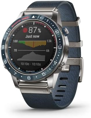 Garmin MARQ Captain, Men's Luxury Tool Watch with Advanced Nautical Features, Track Wind Speed, Direction, Temperature and Tide Information