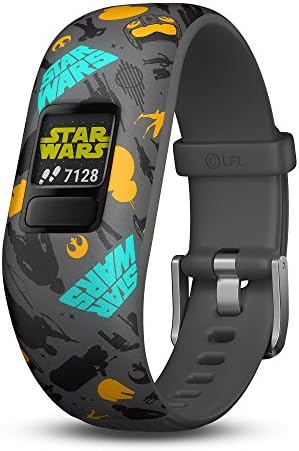 Garmin vivofit jr. 2, Kids Fitness/Activity Tracker, 1-Year Battery Life, Adjustable Band, Star Wars The Resistance