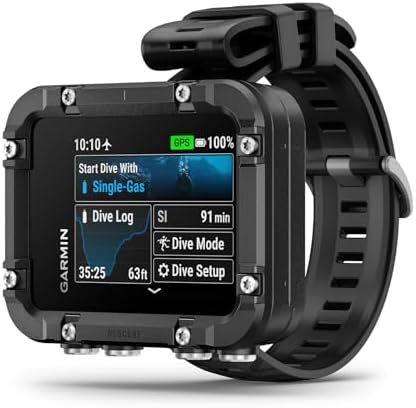 Garmin Descent X30, Rugged Dive Computer, Surface GPS, Button Controls, Vibrant 2.4-inch Color Display, Up to 30 Hours of Battery Life