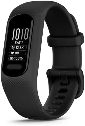 Garmin vívosmart® 5, Fitness Tracker, Long-Lasting Battery, Simple Design, Black...
