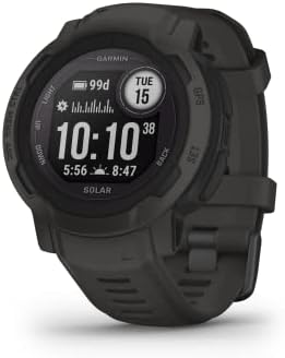 Garmin Instinct 2 Solar, Smaller-Sized Rugged Outdoor Watch with GPS, with Solar...