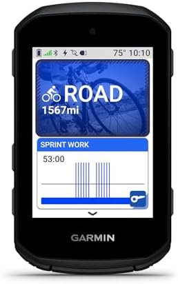 Garmin Edge 850, Compact GPS Cycling Computer, Vivid Color Touchscreen Display, Bike-Specific Mapping, Advanced Training and Performance Insights