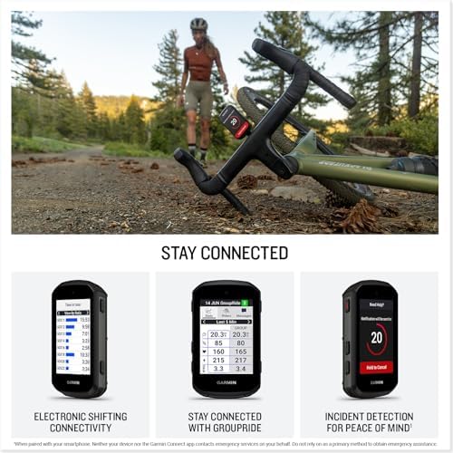 Garmin Edge 850, Compact GPS Cycling Computer, Vivid Color Touchscreen Display, Bike-Specific Mapping, Advanced Training and Performance Insights