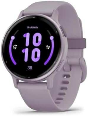 Garmin vívoactive 5, Health and Fitness GPS Smartwatch, AMOLED Display, Up to 11 Days of Battery, Orchid