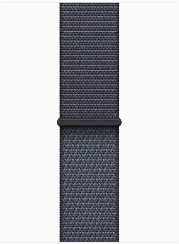 Apple Watch SE 3 [GPS, 40mm] Starlight Aluminum Case with Anchor Blue Sport Loop Band, One Size (Renewed Premium)