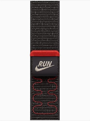 Apple Watch SE 3 [GPS + Cellular, 40mm] Midnight Aluminum Case with Midnight Black Nike Sport Loop, One Size (Renewed Premium)