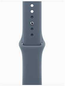 Apple Watch SE 3 [GPS + Cellular, 40mm] Starlight Aluminum Case with Anchor Blue Sport Band, S/M (Renewed)