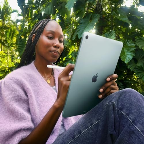2025 Apple iPad Air with Apple M3 Chip (11-inch, Wi-Fi + Cellular, 256GB) - Blue (Renewed Premium)