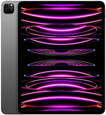 Apple 2022 iPad Pro 12.9-inch, WiFi, 128GB - Space Gray (Renewed Premium)