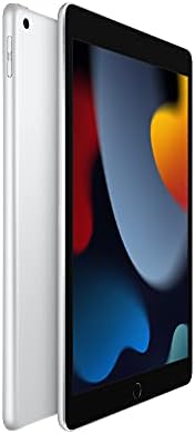 Apple iPad (9th Generation): with A13 Bionic chip, 10.2-inch Retina Display, 256GB, Wi-Fi, 12MP front/8MP Back Camera, Touch ID, All-Day Battery Life – Silver