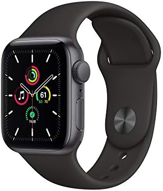 Apple Watch SE (GPS, 40mm) - Space Gray Aluminum Case with Black Sport Band